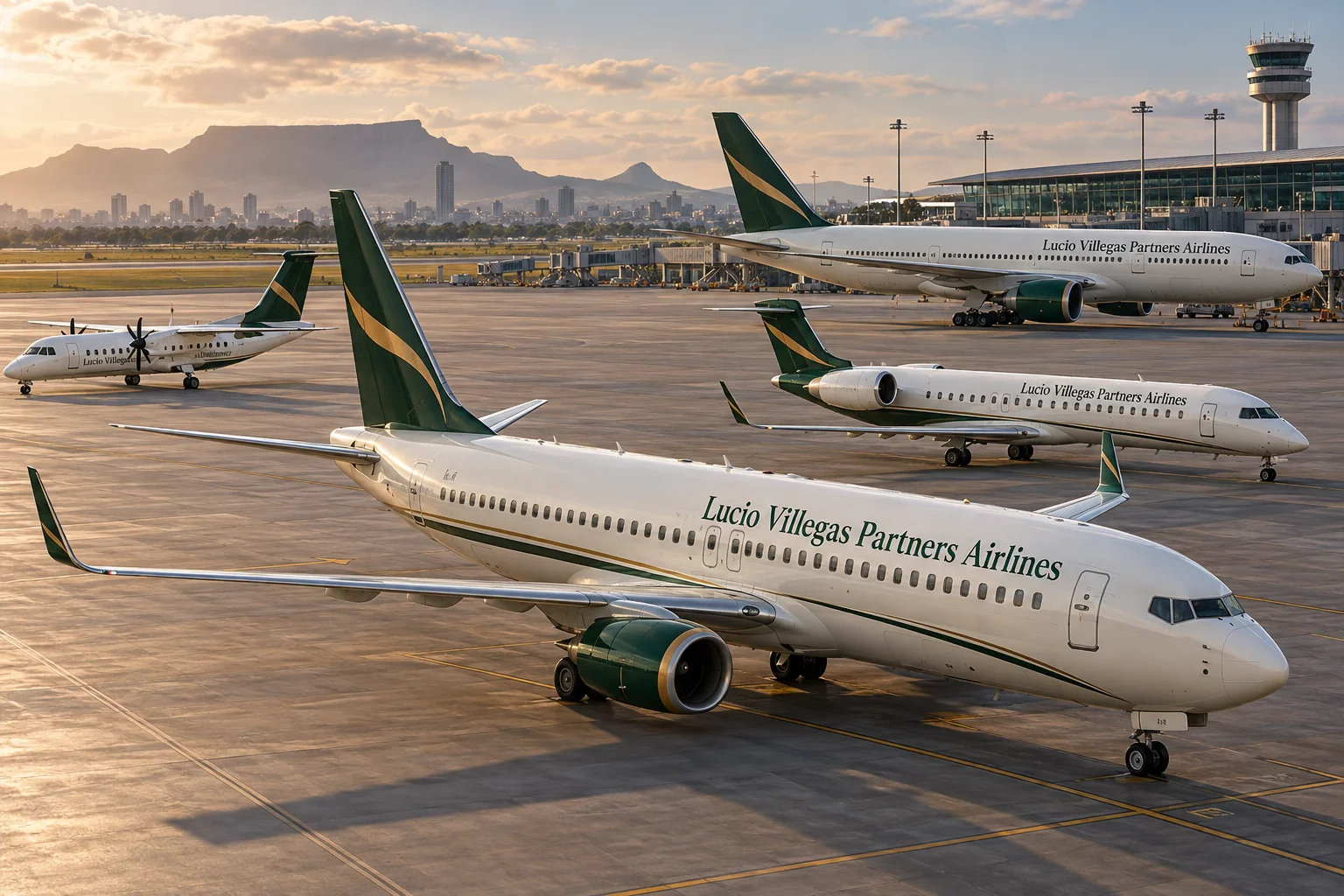 Concept airline fleet