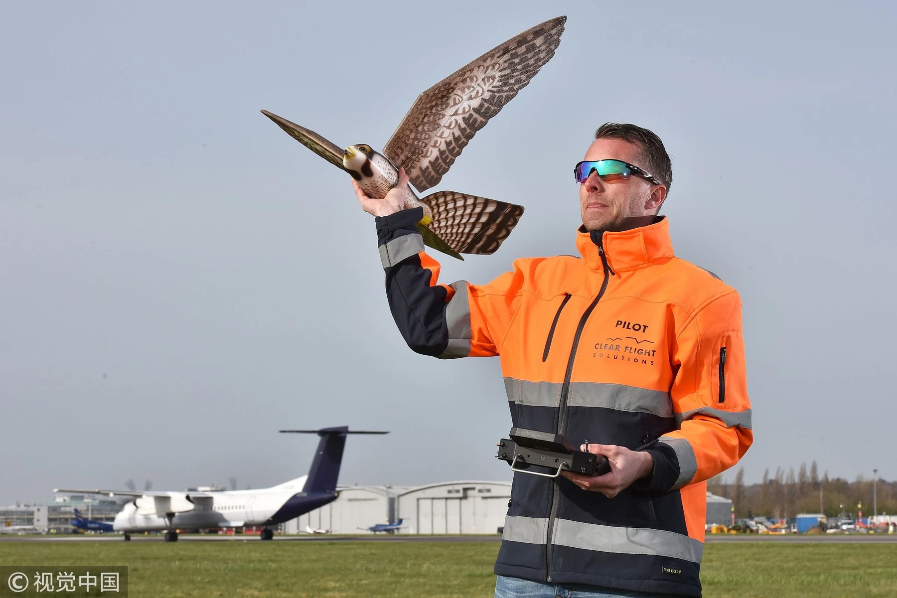 RoBird operator · Southampton trials, 2018